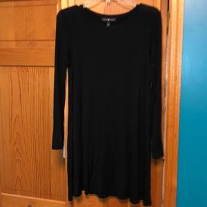 Black T-shirt dress!